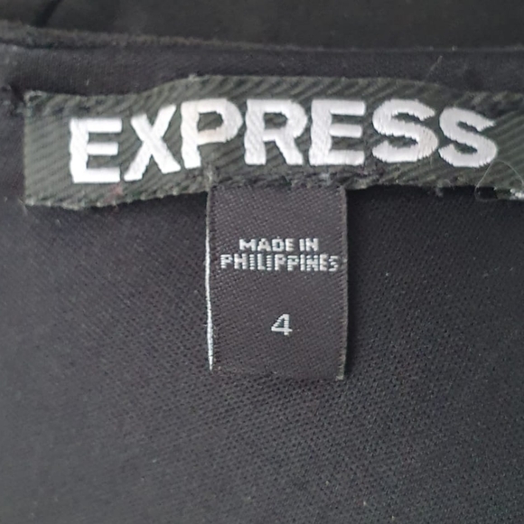 👗 Express | Faux-Suede Lace-Up Front Mini Dress - Picture 5 of 5